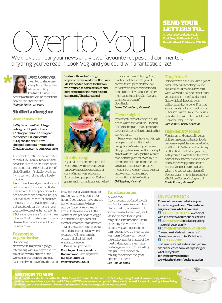 Veggie Magazine Preview Pages