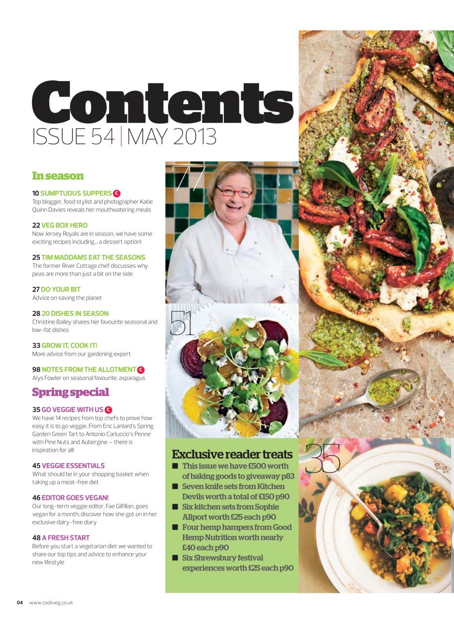 Veggie Magazine Preview Pages