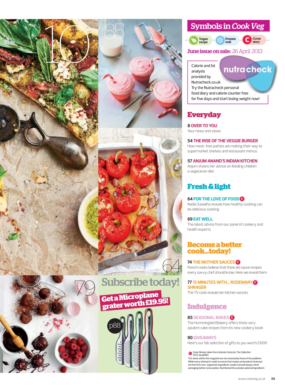 Veggie Magazine Preview Pages