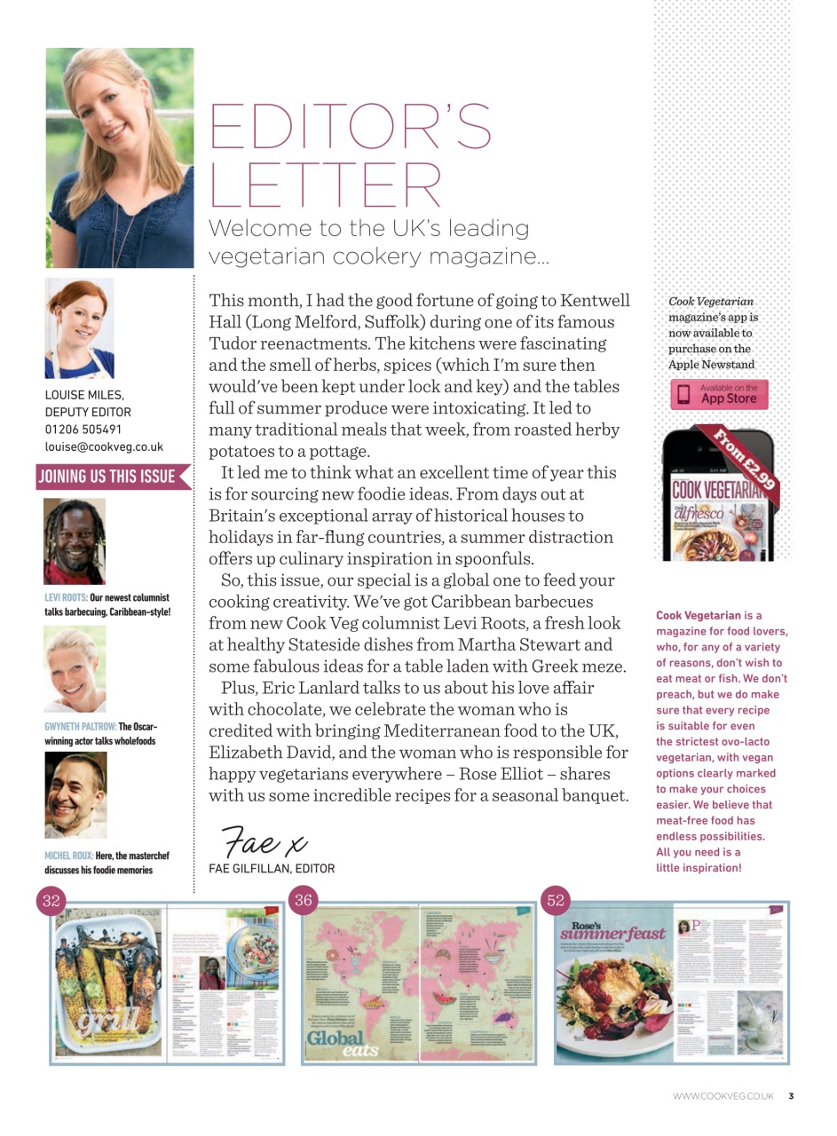 Veggie Magazine Preview Pages