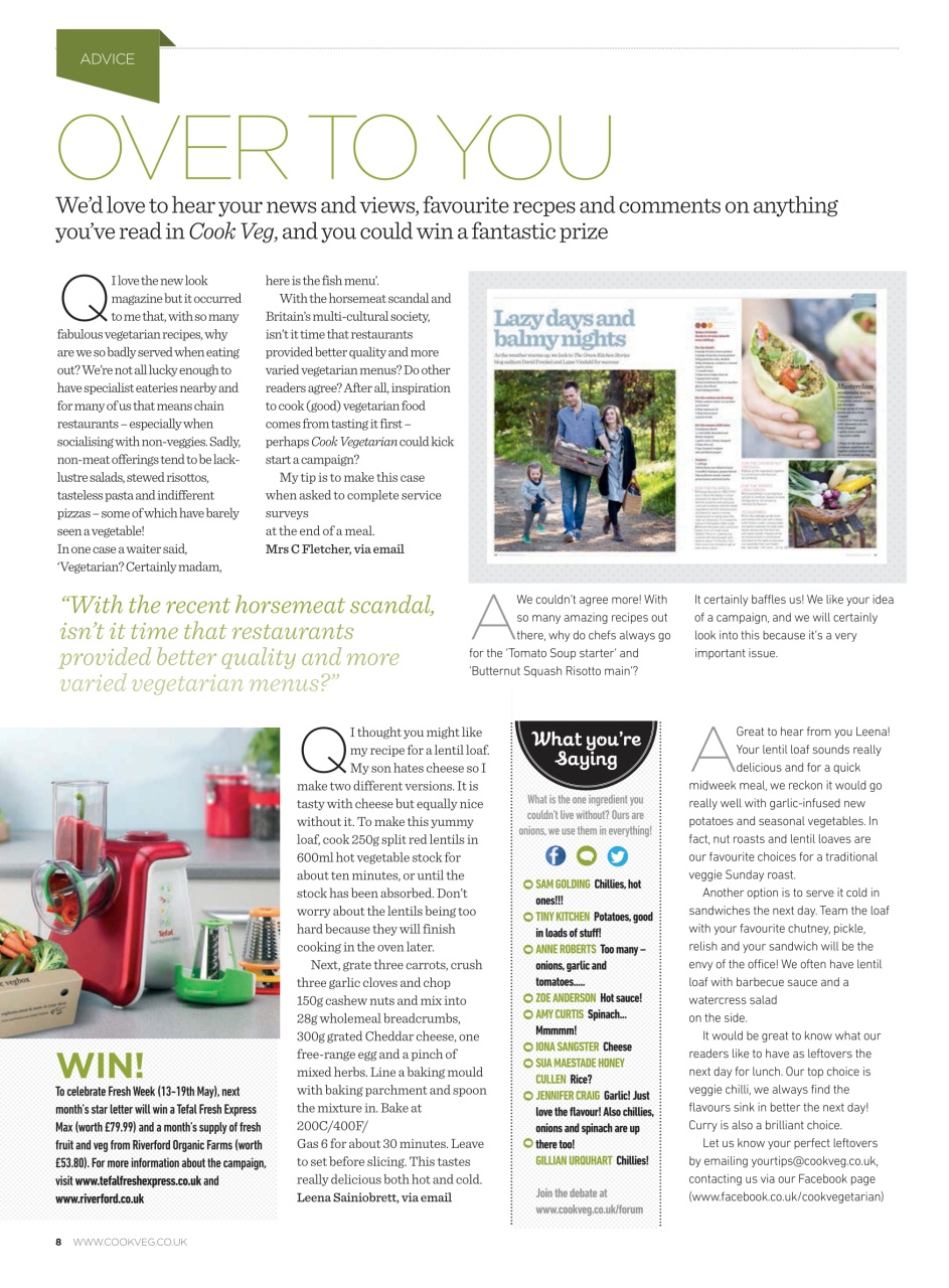 Veggie Magazine Preview Pages