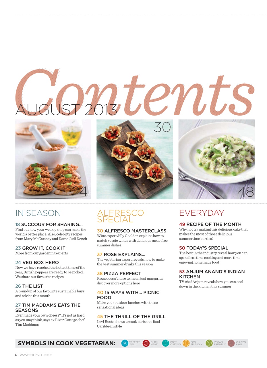 Veggie Magazine Preview Pages