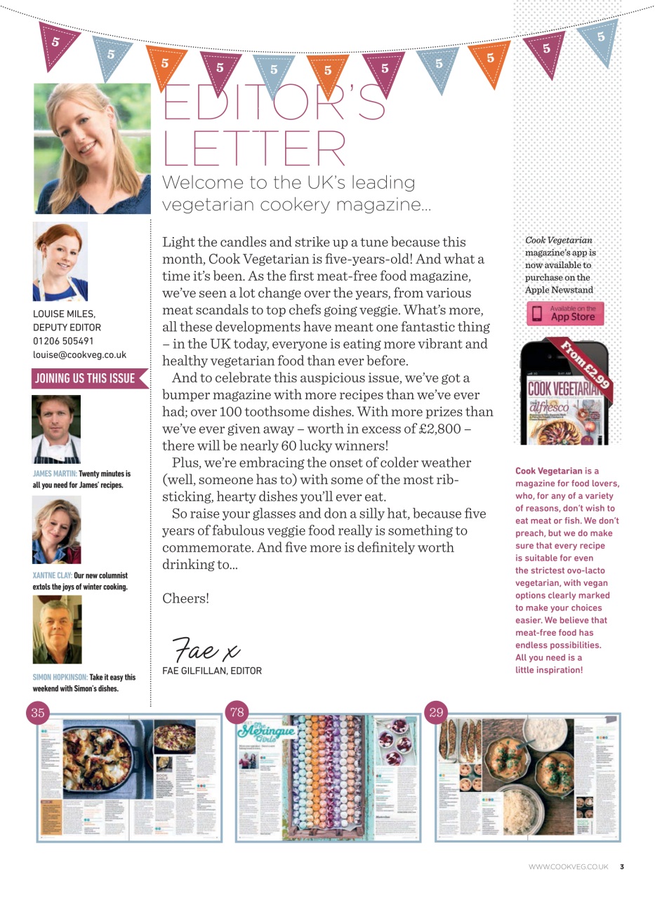 Veggie Magazine Preview Pages