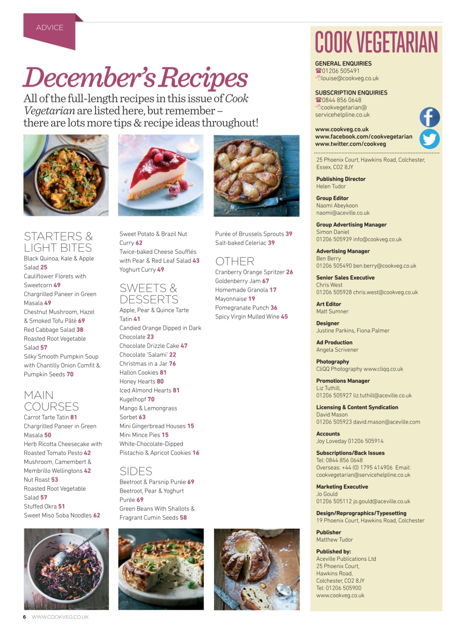 Veggie Magazine Preview Pages