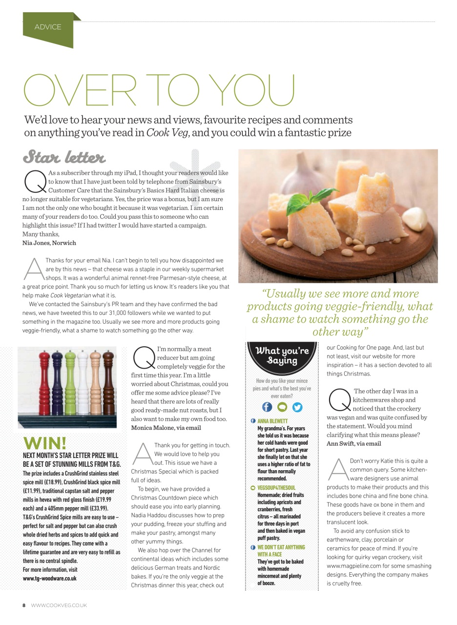 Veggie Magazine Preview Pages