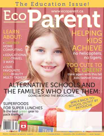 Ecoparent Magazine issue Fall 2012