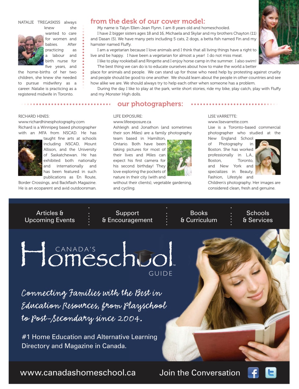 Ecoparent Magazine Preview Pages