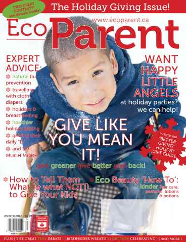Ecoparent Magazine issue Winter 2012