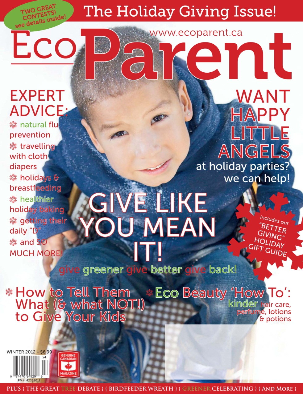 Ecoparent Magazine Preview Pages