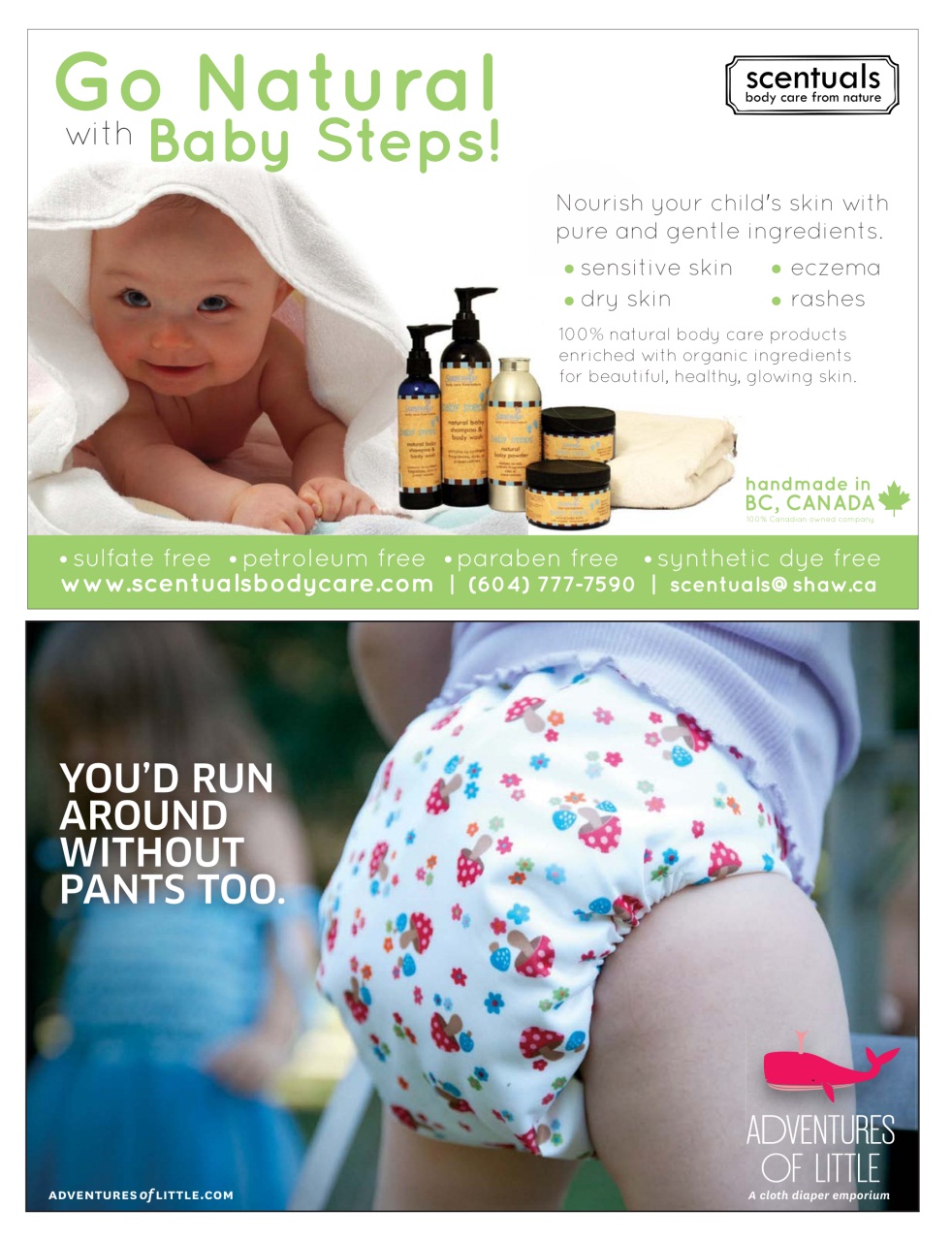 Ecoparent Magazine Preview Pages