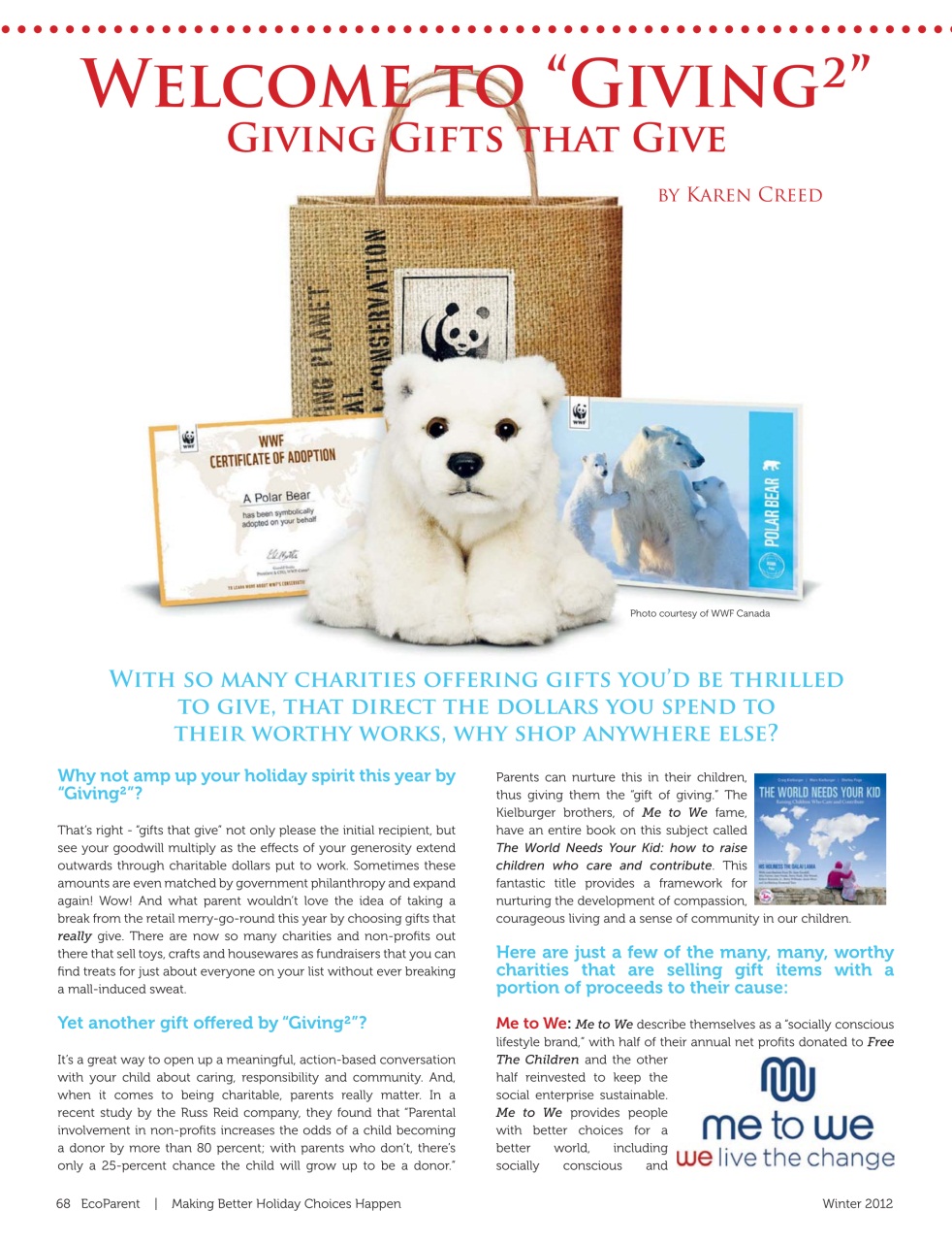 Ecoparent Magazine Preview Pages