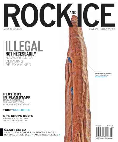 Rock and Ice issue February 2014