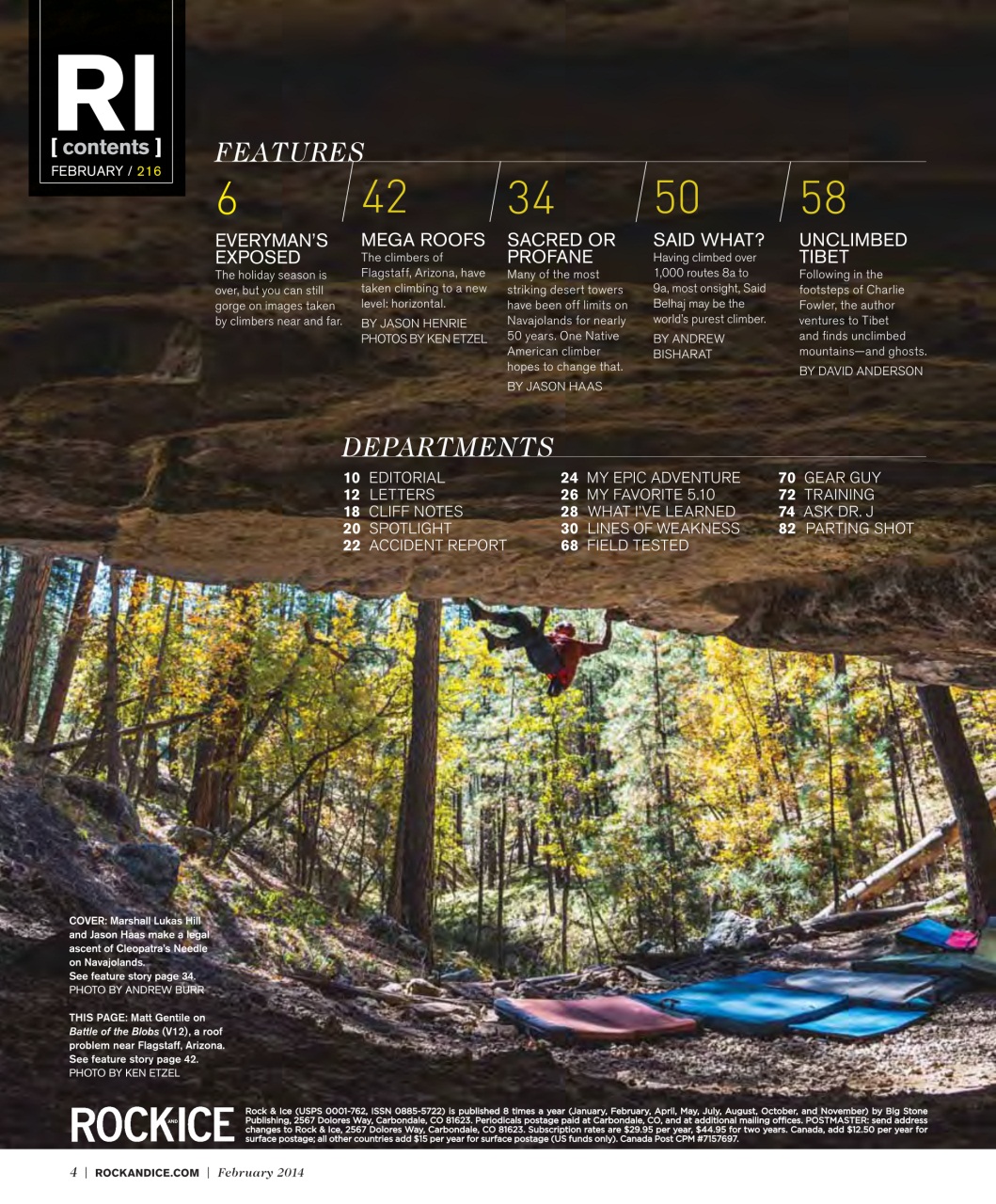 Rock and Ice Preview Pages