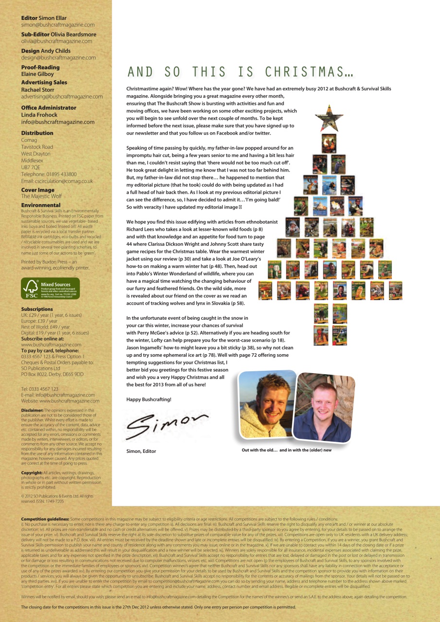Bushcraft & Survival Skills Magazine Preview Pages