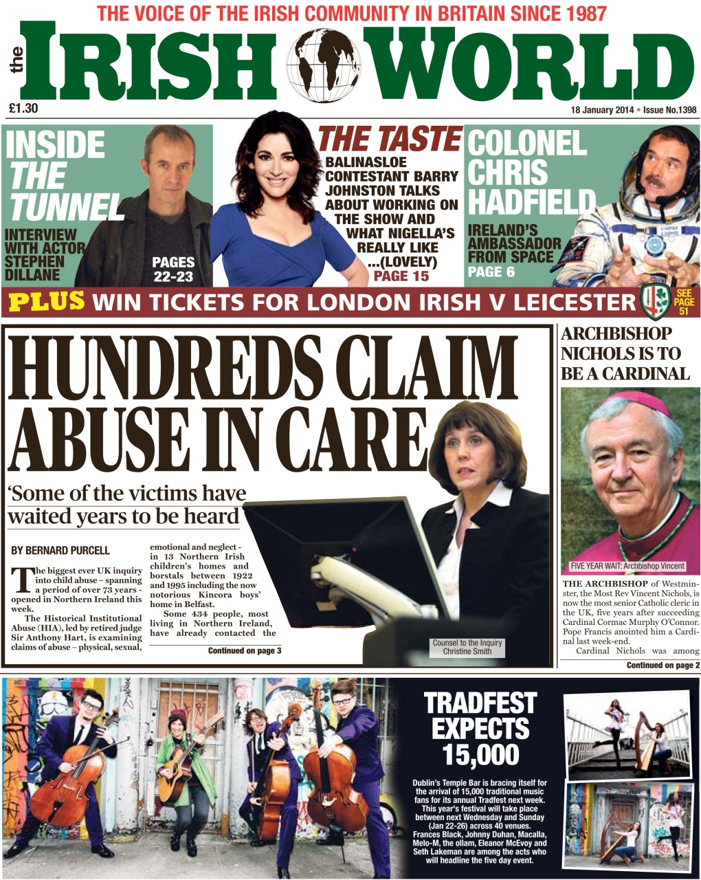Irish World Preview Pages
