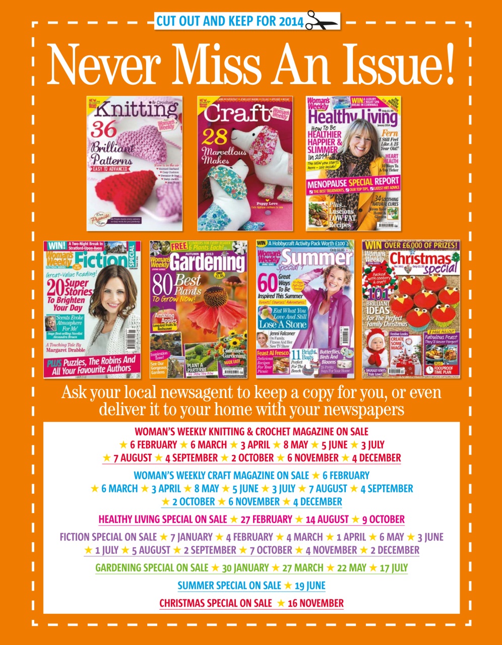 Woman's Weekly Preview Pages