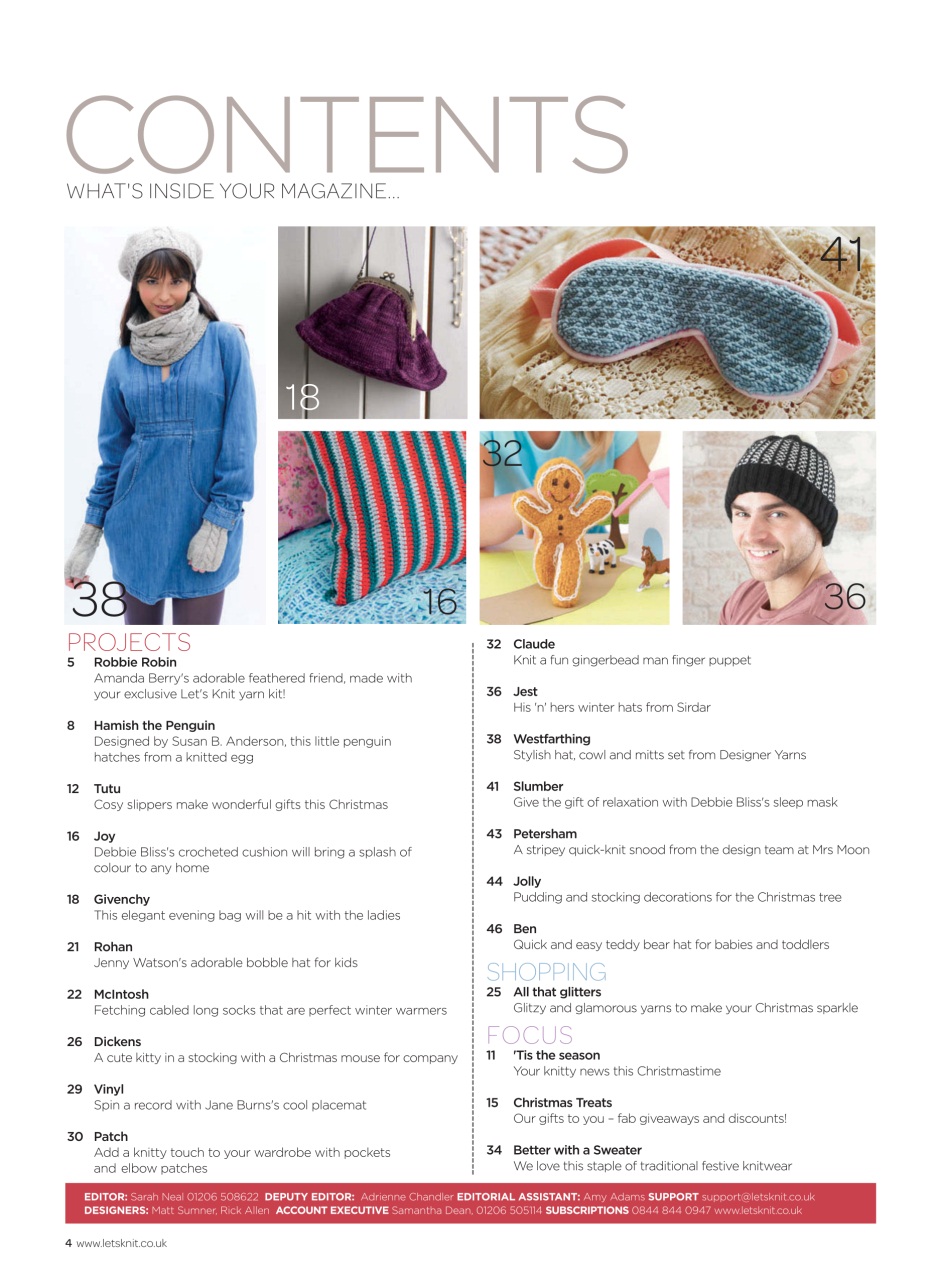 Let's Knit Preview Pages