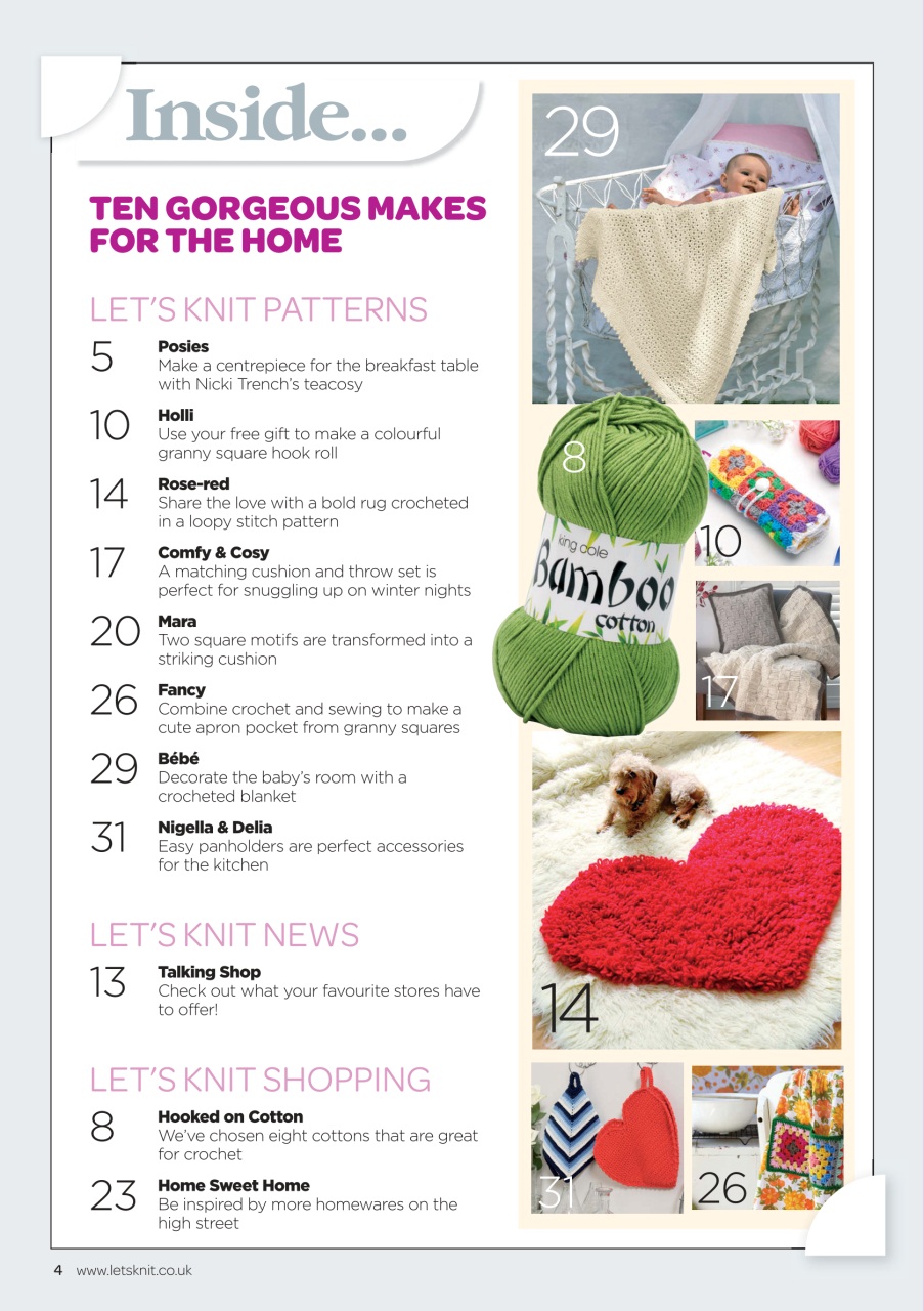 Let's Knit Preview Pages