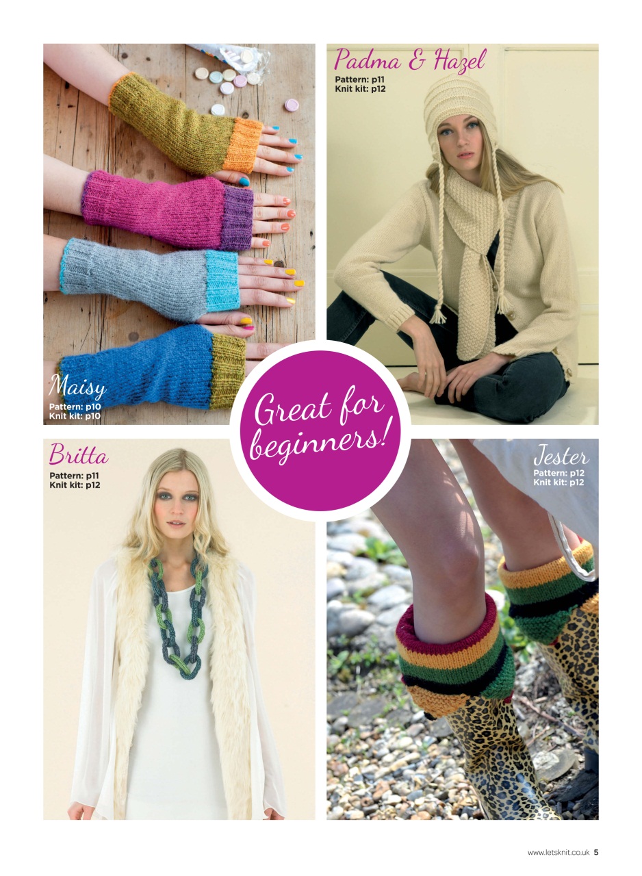 Let's Knit Preview Pages