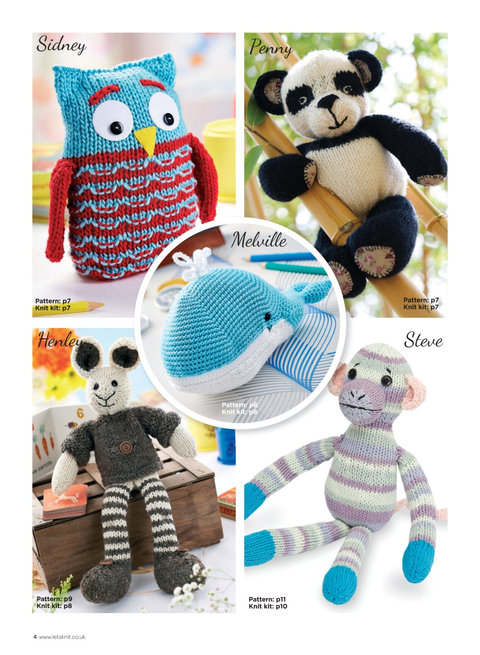 Let's Knit Preview Pages