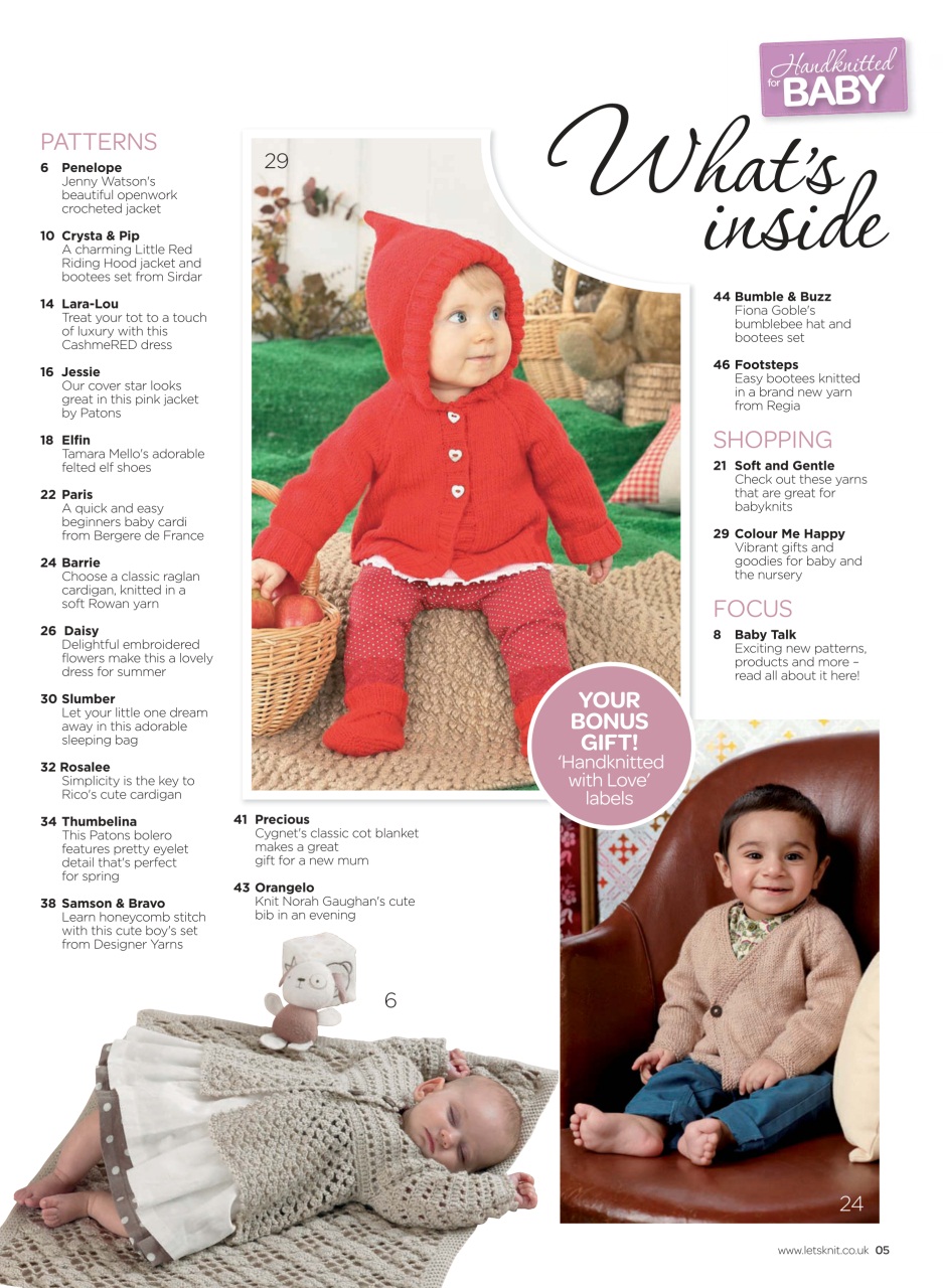 Let's Knit Preview Pages