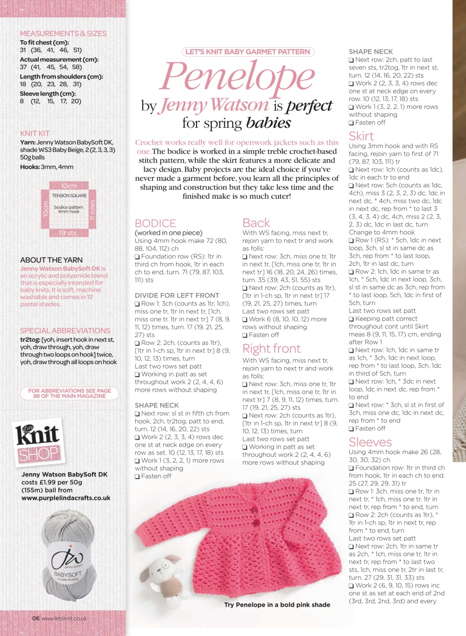 Let's Knit Preview Pages