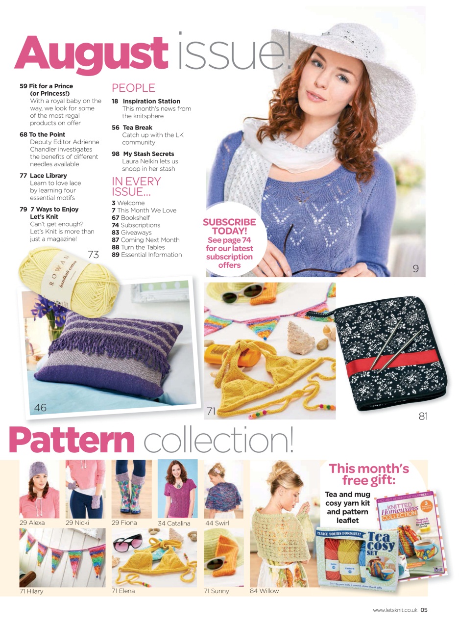 Let's Knit Preview Pages