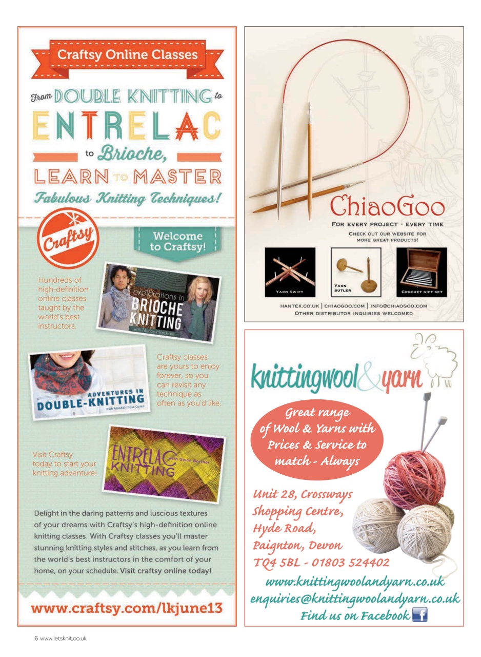 Let's Knit Preview Pages