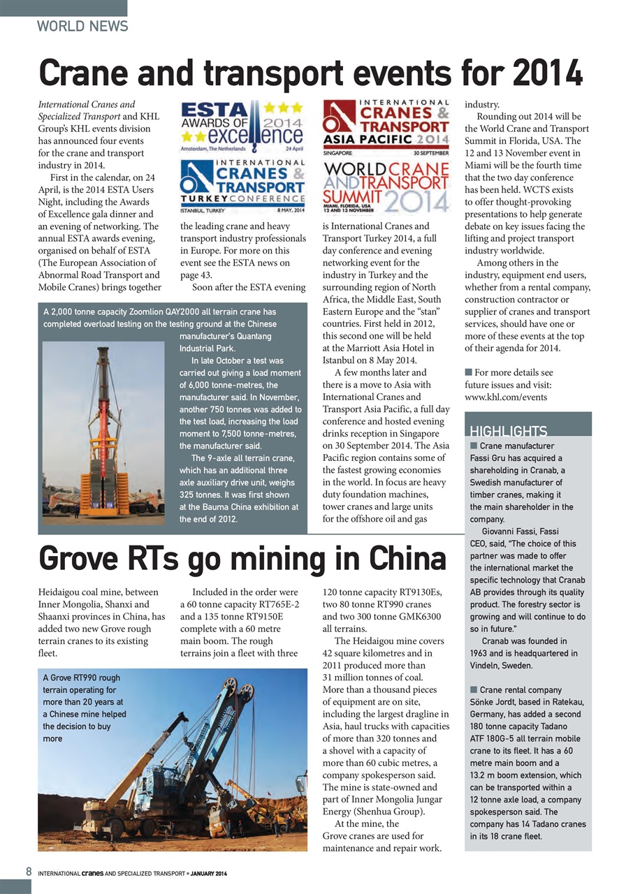 Int. Cranes and Specialized Transp Preview Pages