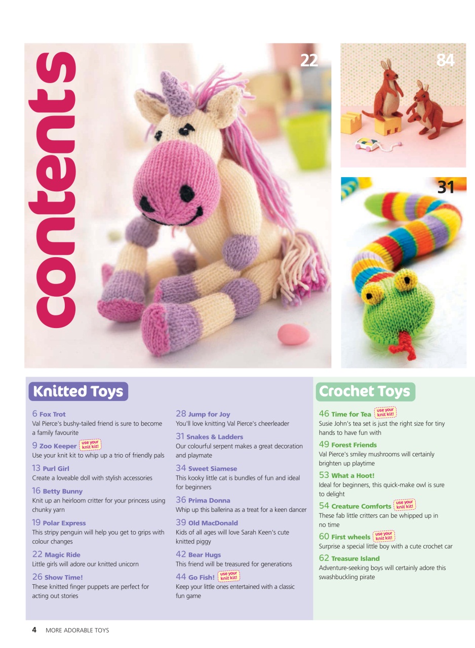 Let's Knit Preview Pages