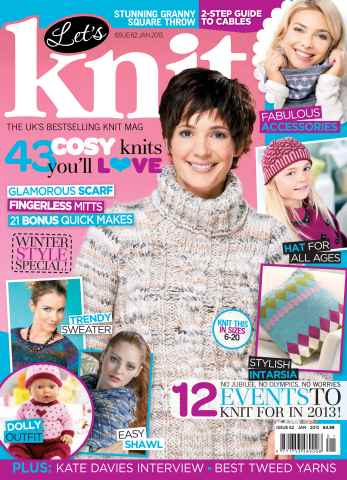 Let's Knit issue January  2013