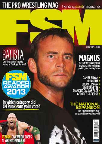 Wrestletalk Magazine issue FSM Issue 102