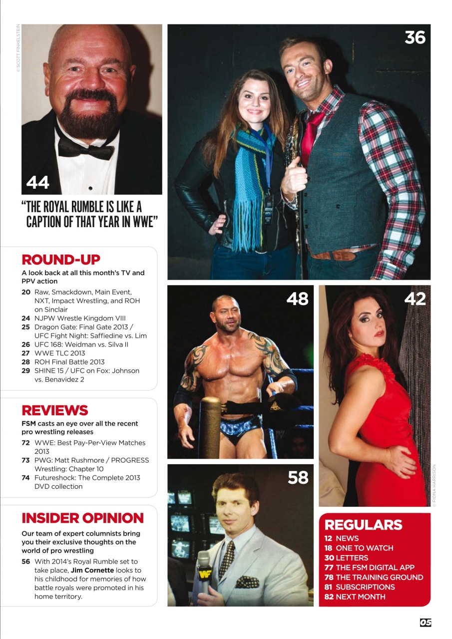 Wrestletalk Magazine Preview Pages