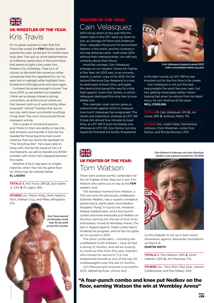 Wrestletalk Magazine Preview Pages