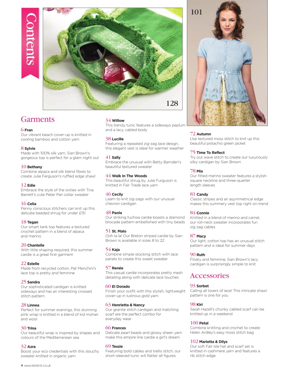 Let's Knit Preview Pages