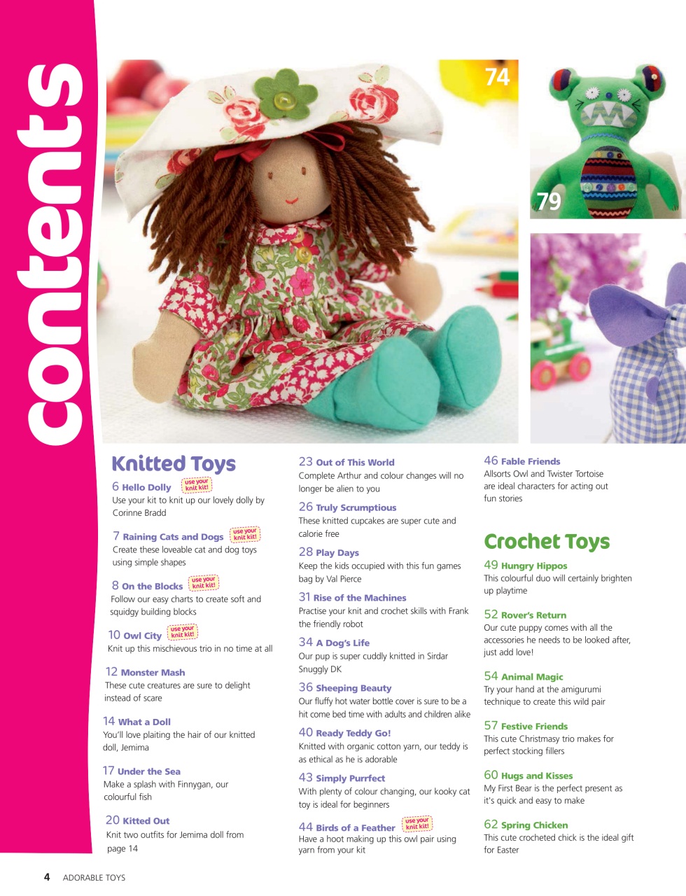 Let's Knit Preview Pages