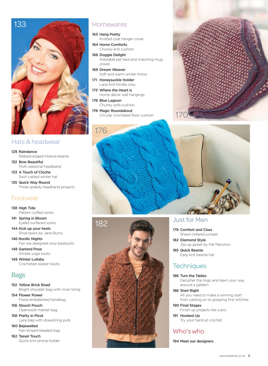 Let's Knit Preview Pages