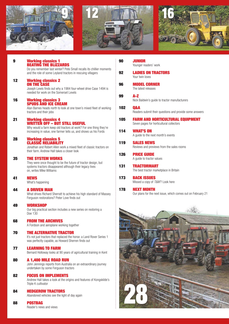 Tractor & Machinery Preview Pages