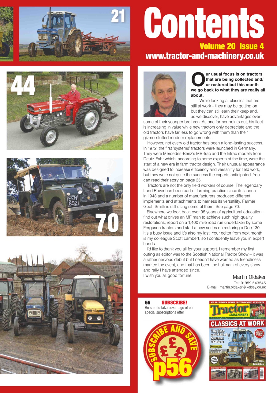 Tractor & Machinery Preview Pages