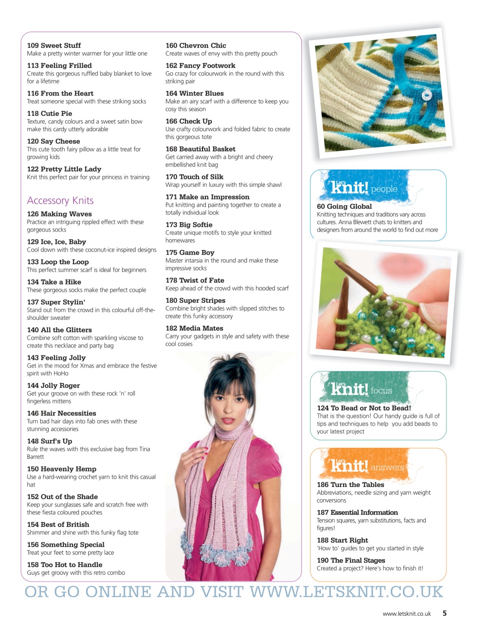 Let's Knit Preview Pages