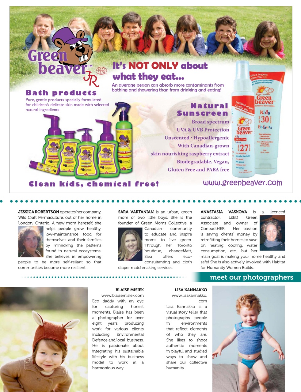 Ecoparent Magazine Preview Pages