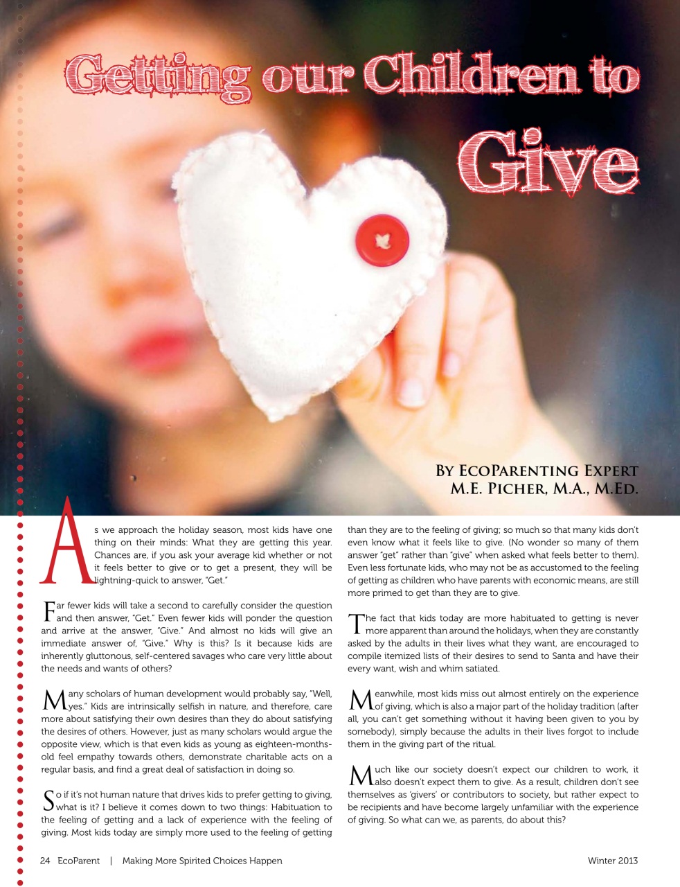 Ecoparent Magazine Preview Pages