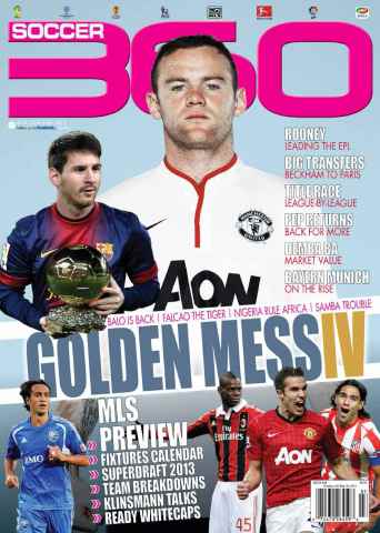 Soccer 360 issue March-April 2013