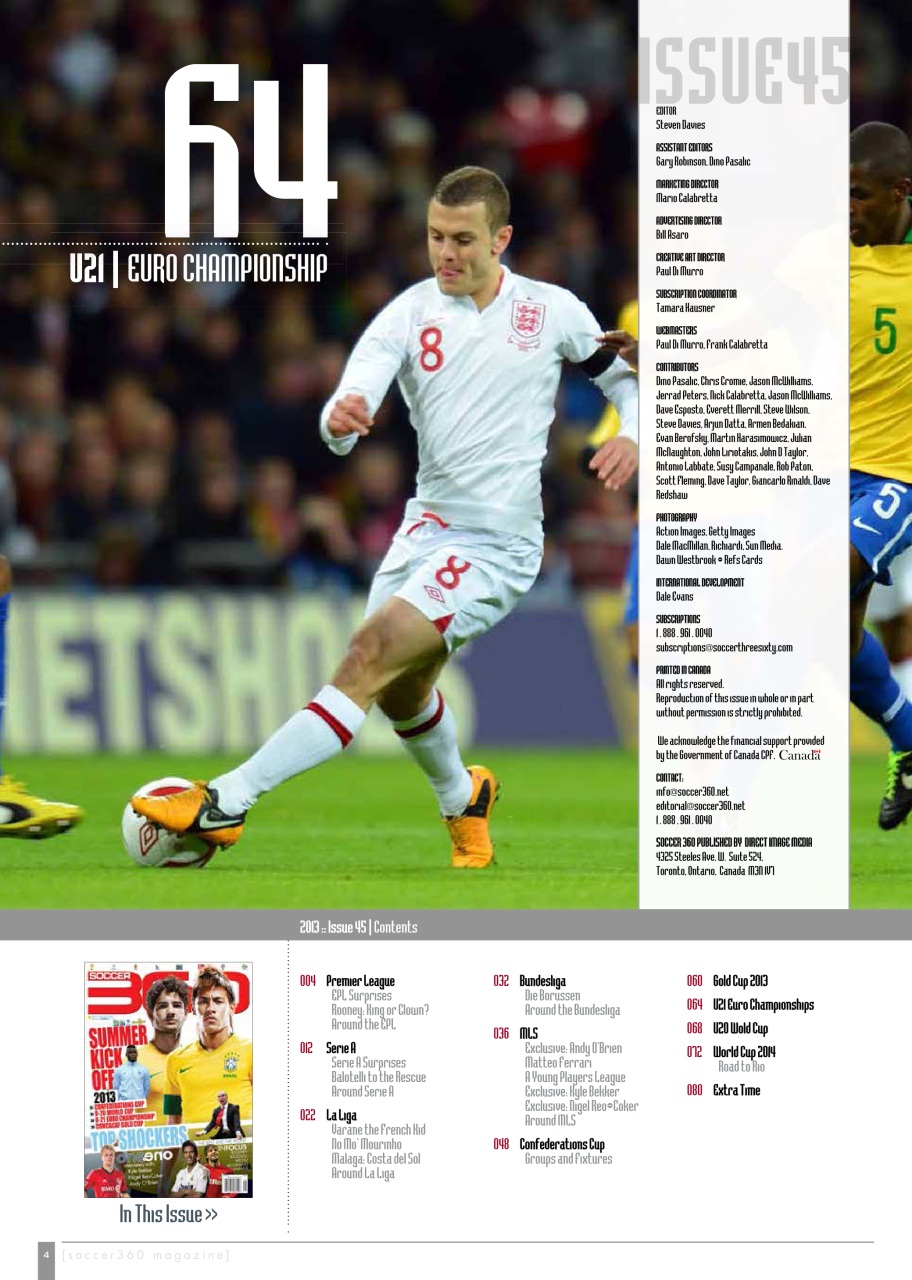 Soccer 360 Preview Pages