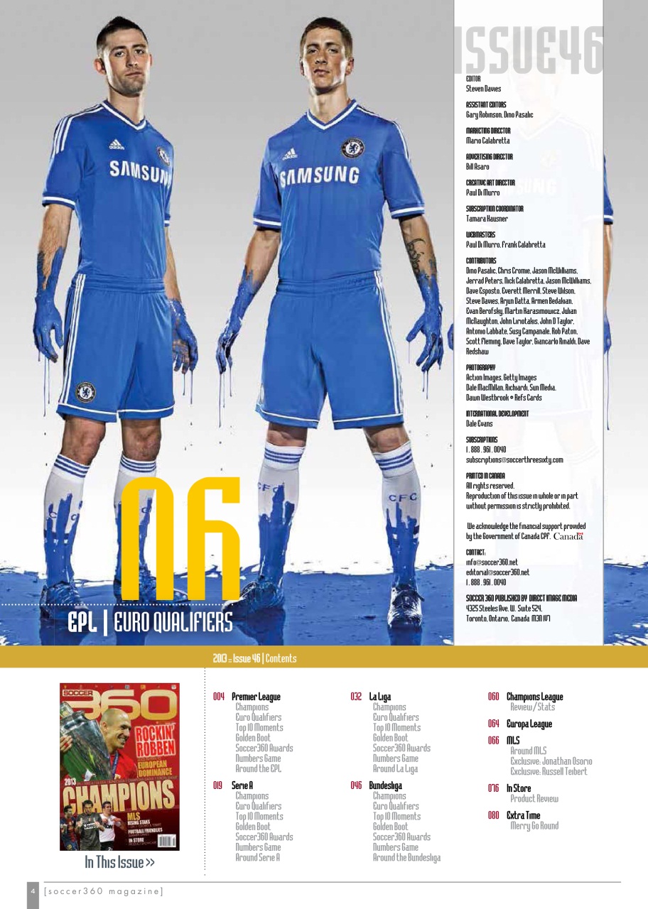 Soccer 360 Preview Pages