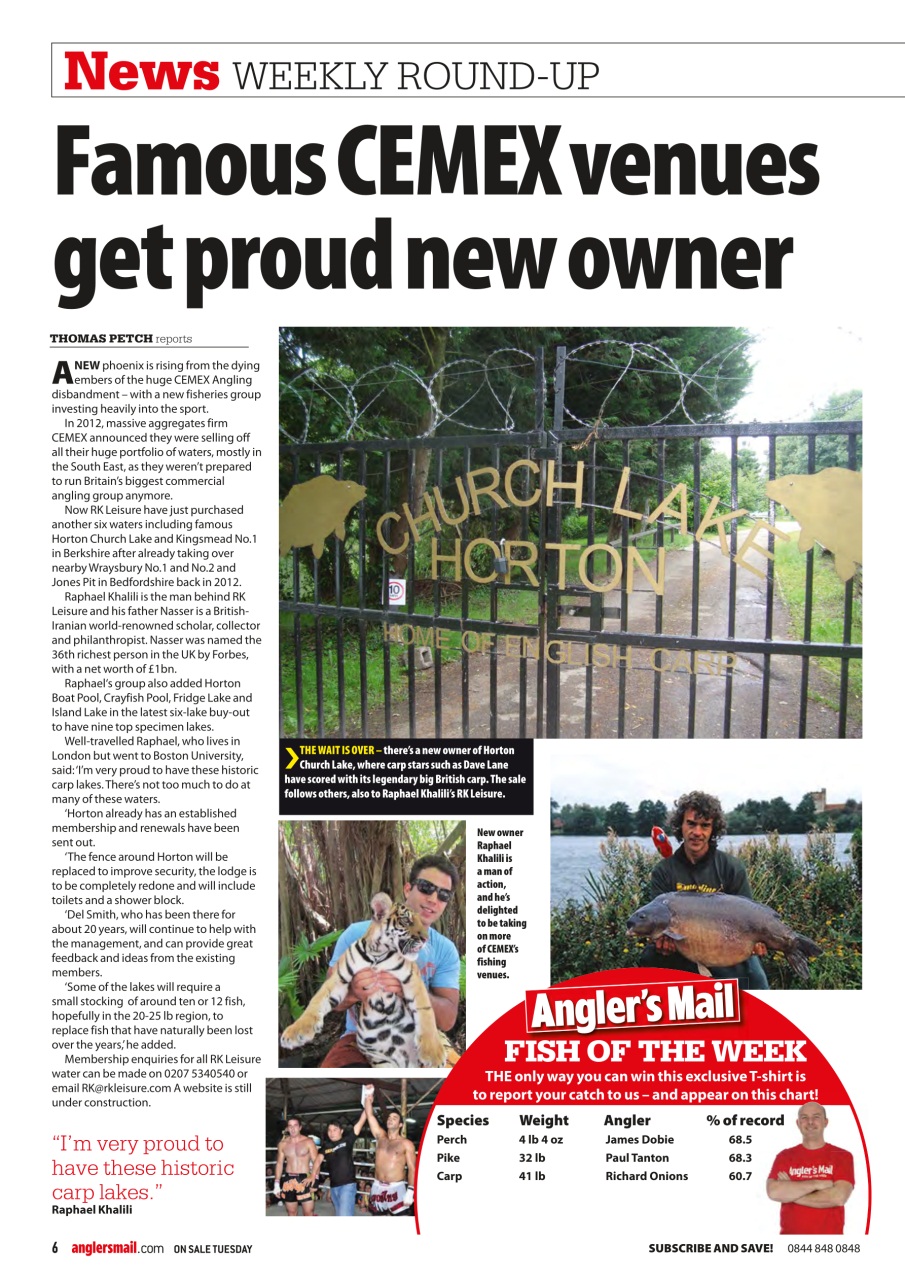 Anglers Mail Preview Pages
