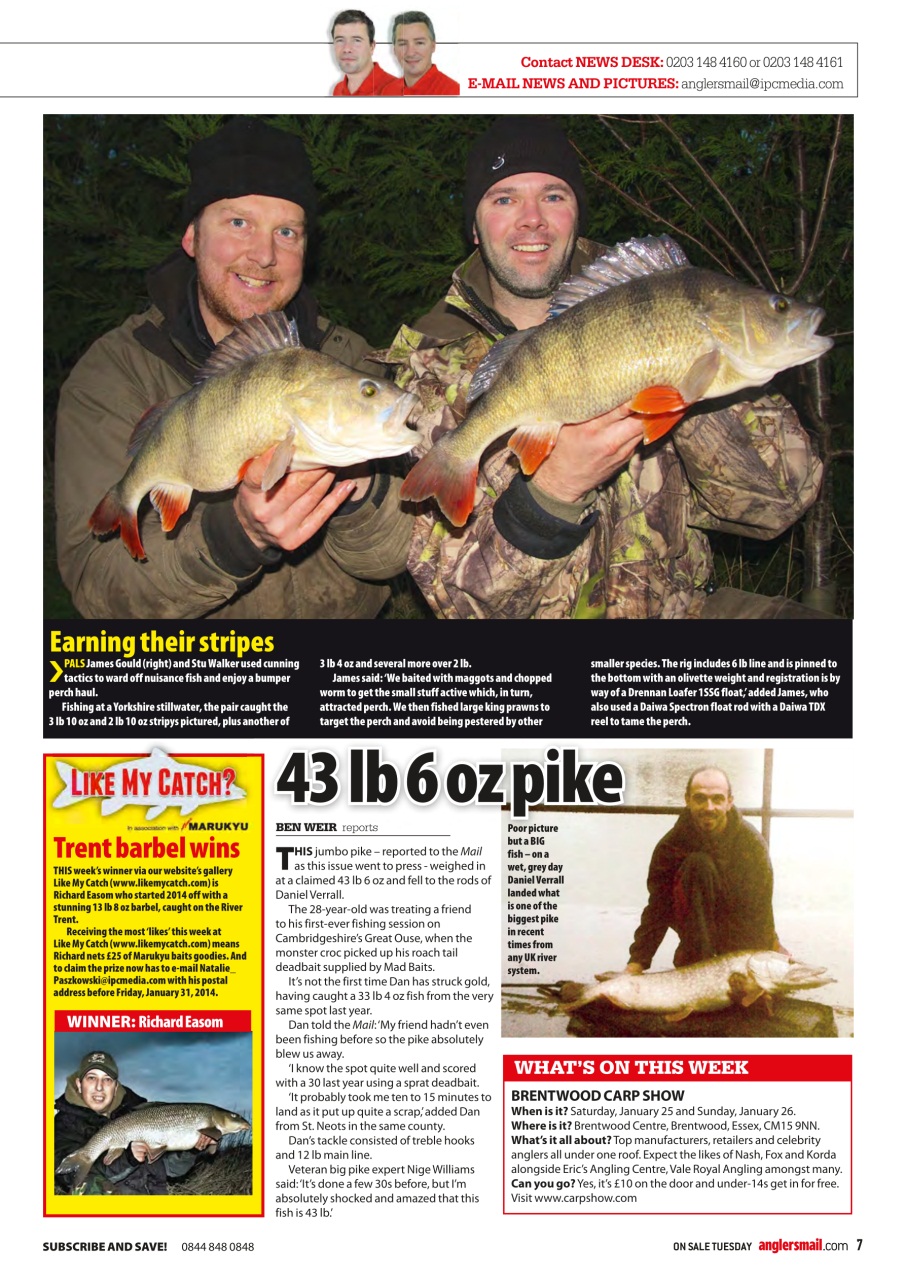 Anglers Mail Preview Pages