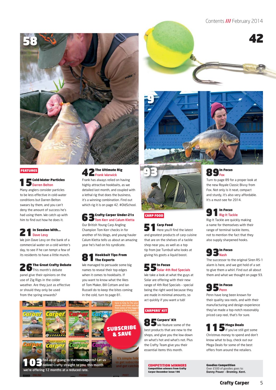 Crafty Carper Preview Pages