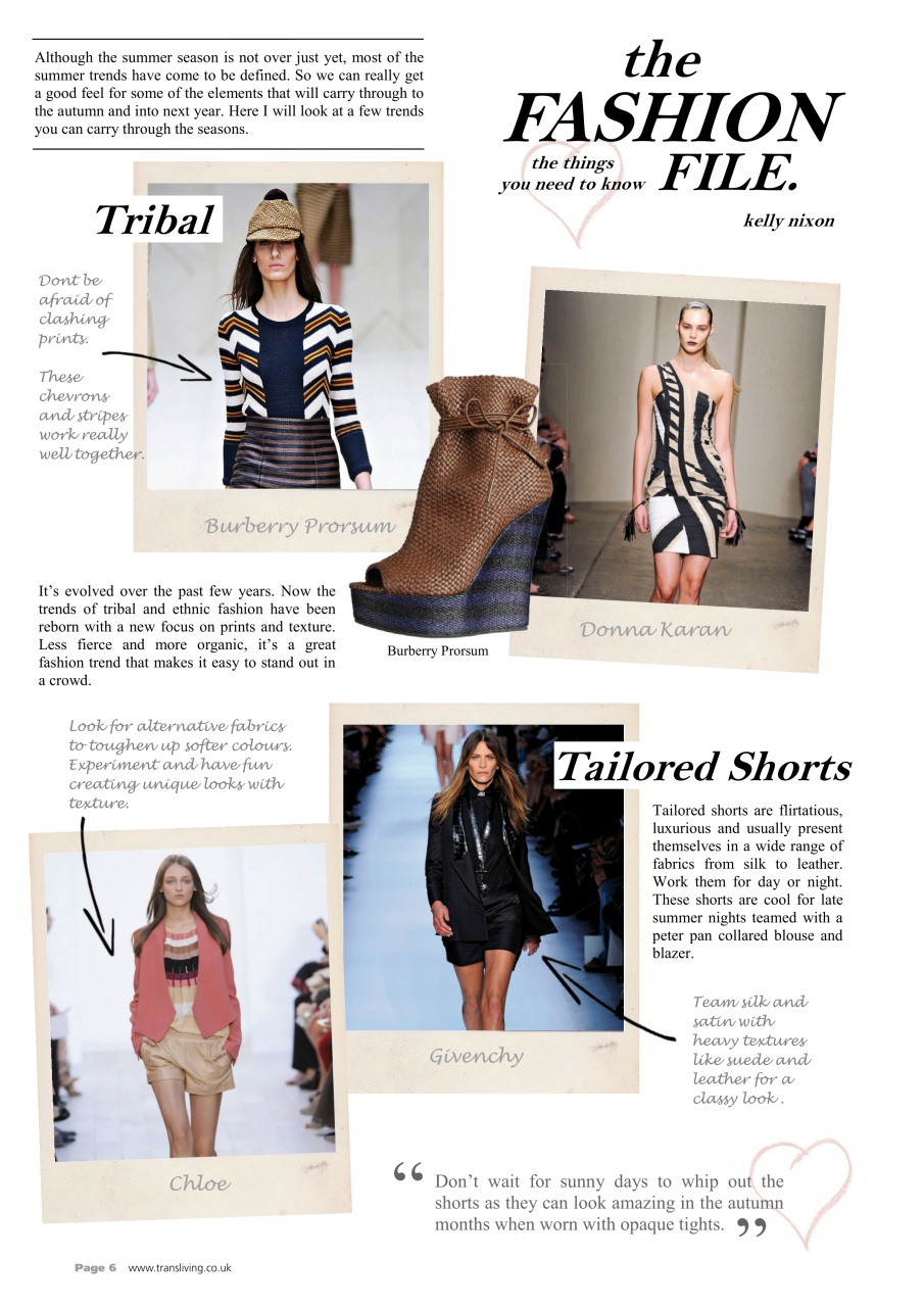 Transliving Magazine Preview Pages