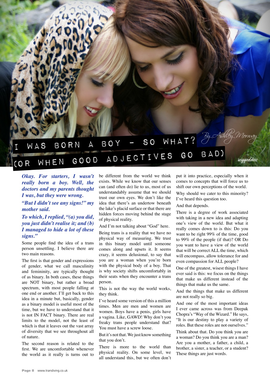 Transliving Magazine Preview Pages